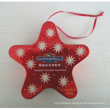Star Tin Box for Christmas (JYL081102)